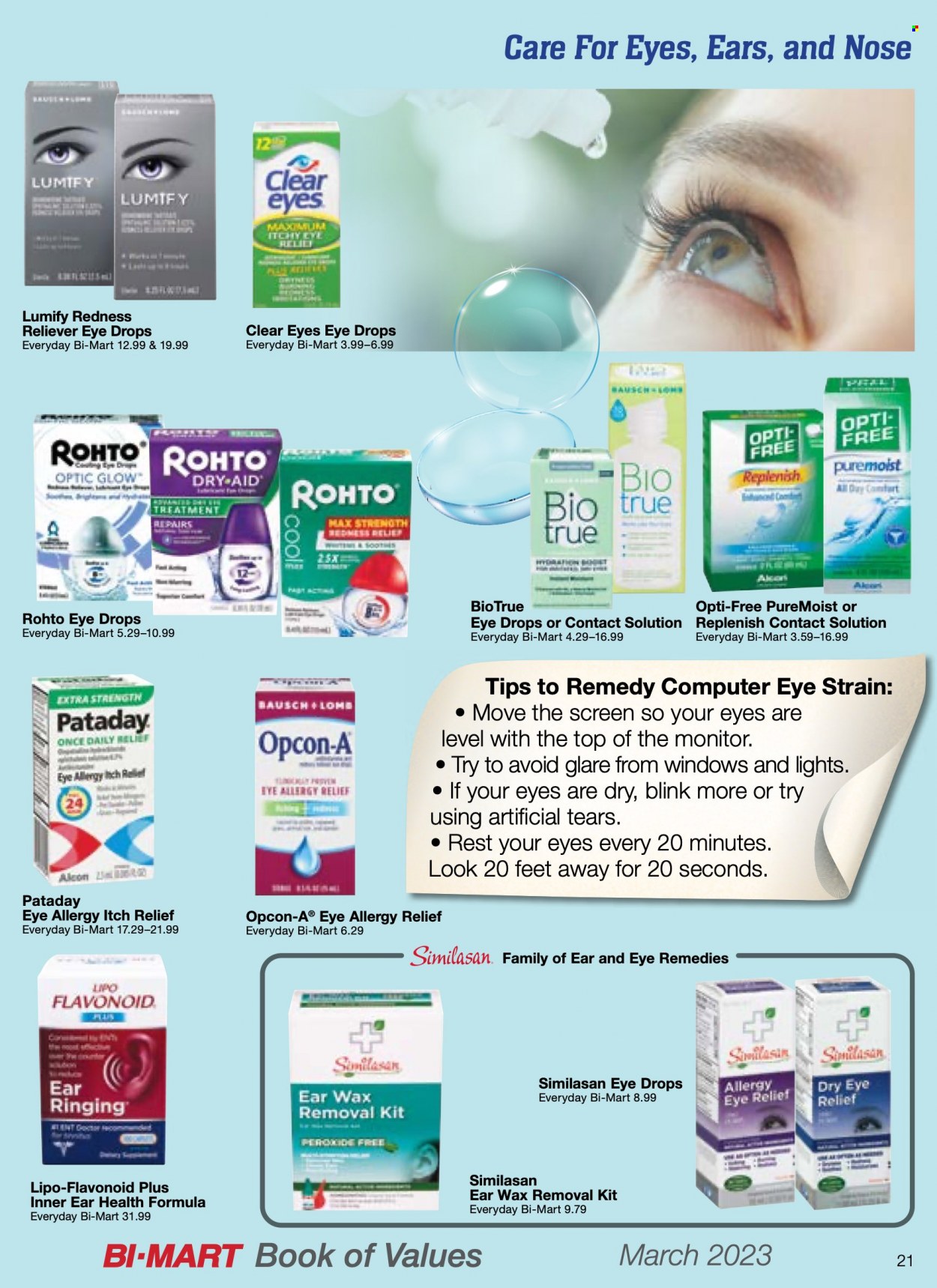 Bi:Mart Health & Beauty Member's Guide - Page 21
