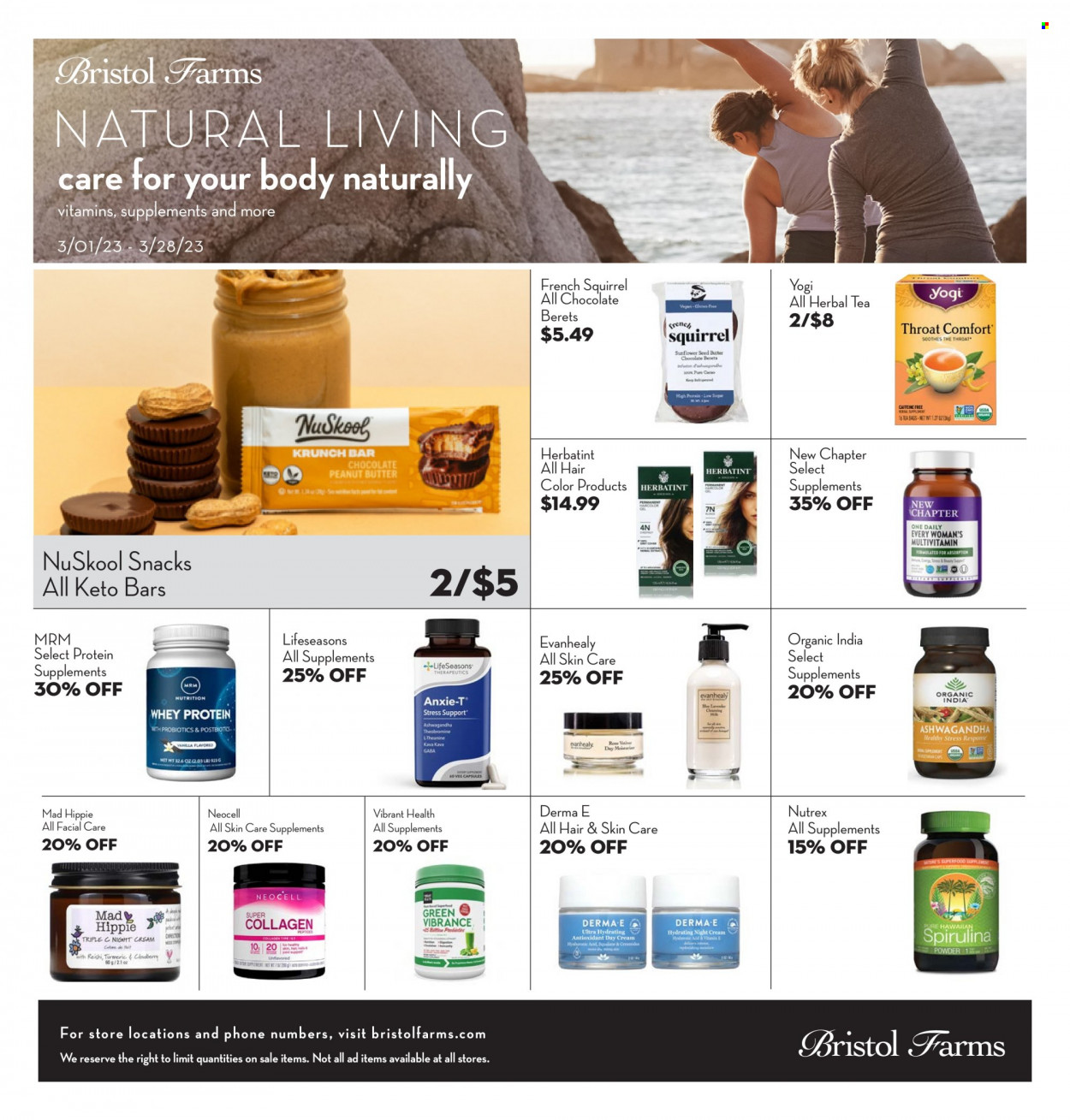 Bristol Farms Natural Living Savings - Page 1