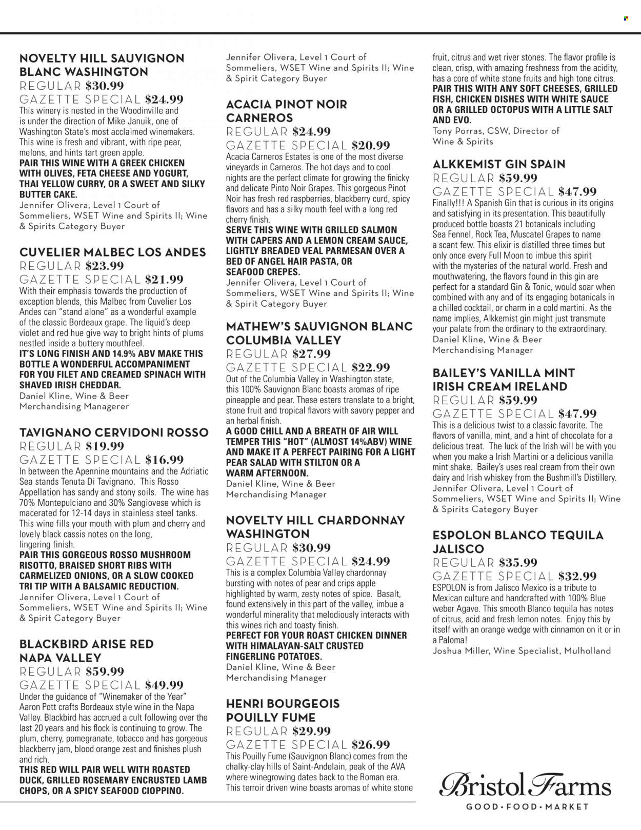 Bristol Farms - The Grapevine Gazette - March 2023 - Page 3