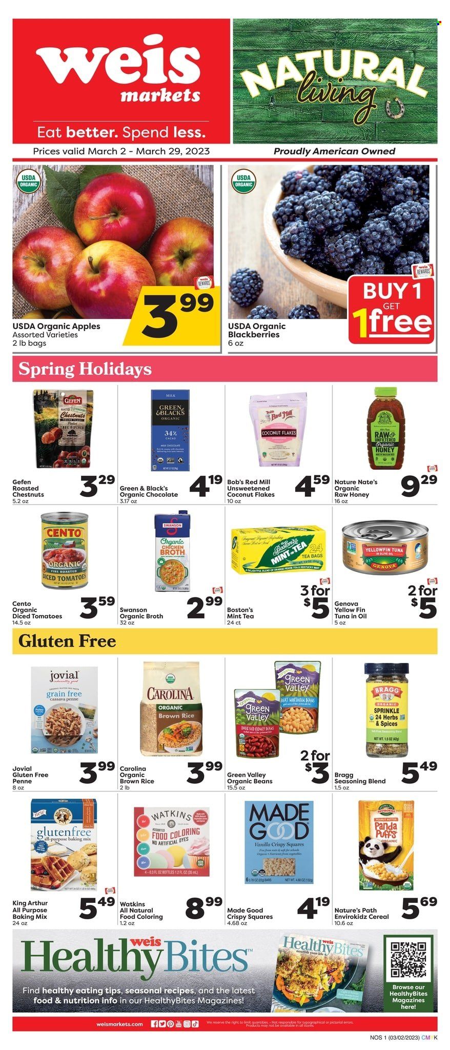 Weis Markets Natural Living Ad - Page 1