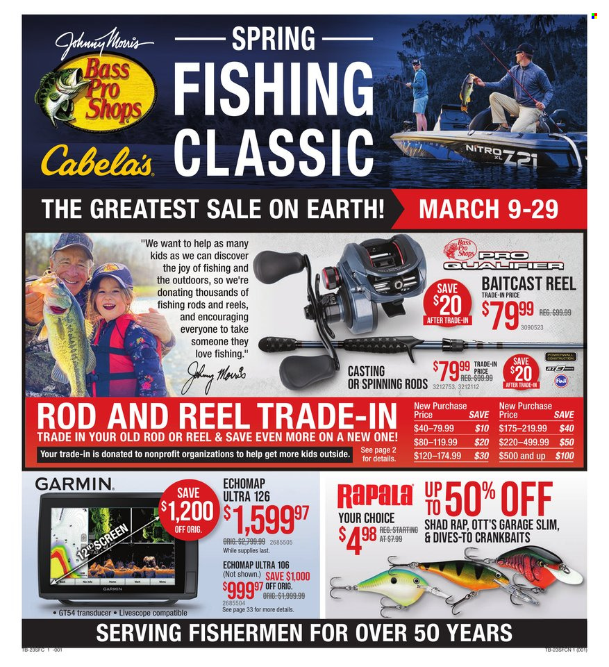 Bass Pro Shops + Cabela's Spring Fishing Classic - Page 1