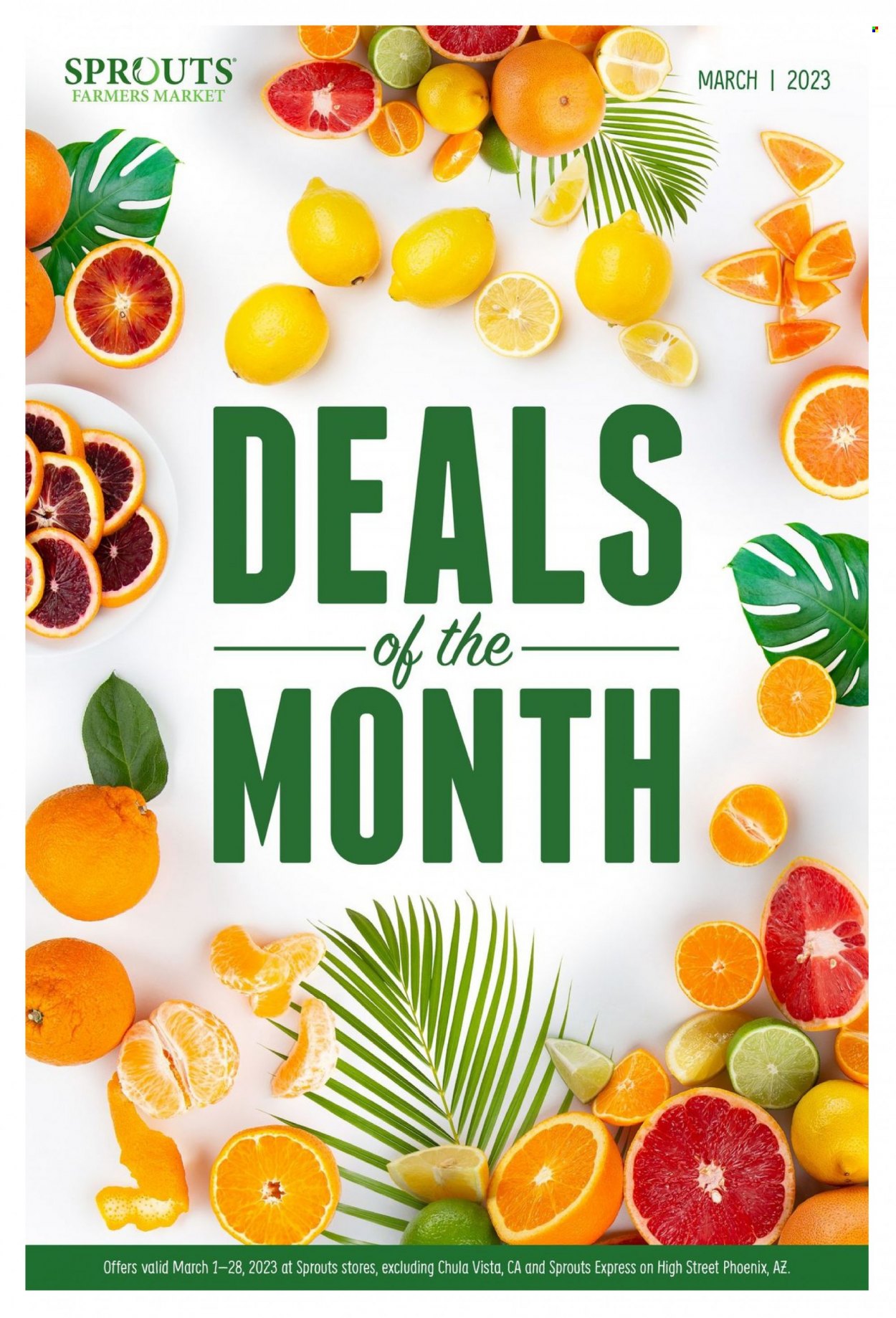 Sprouts Farmers Market Deals of the Month - March 2023 - Page 1
