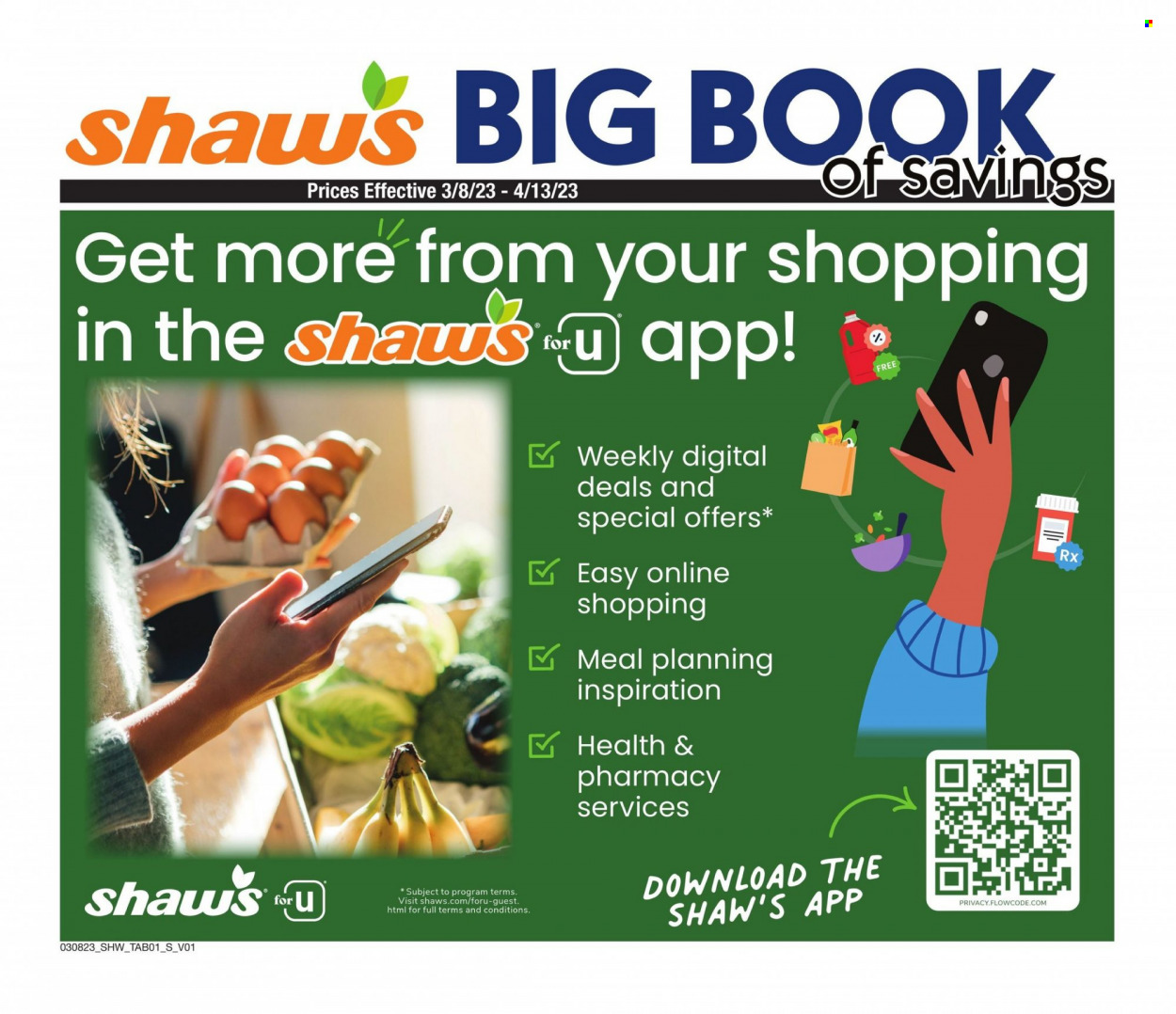 Shaws Big Book of Savings - Page 1