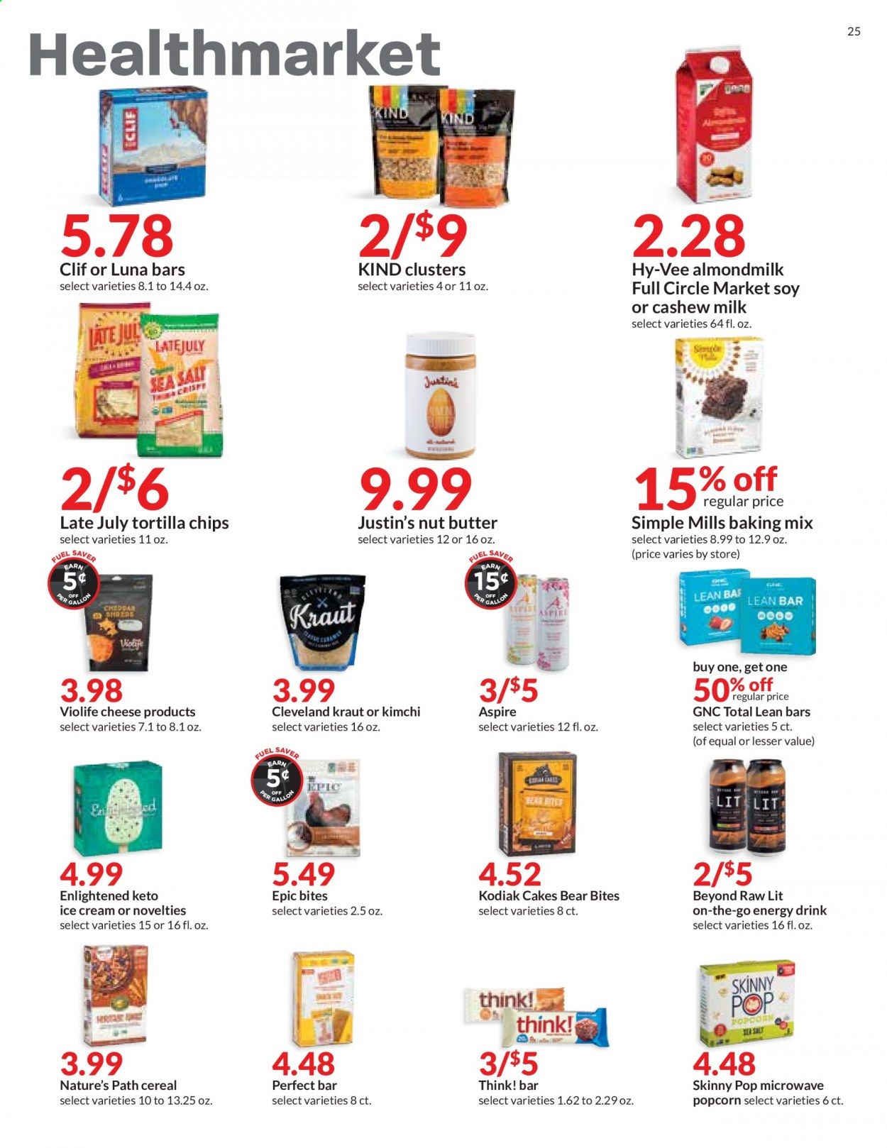 Hy-Vee Ad from july 14 to 20 2021 - Page 25