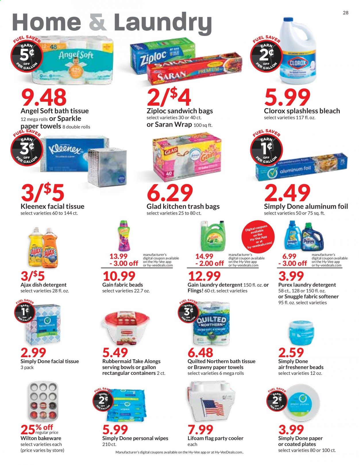 Hy-Vee Ad from july 14 to 20 2021 - Page 28
