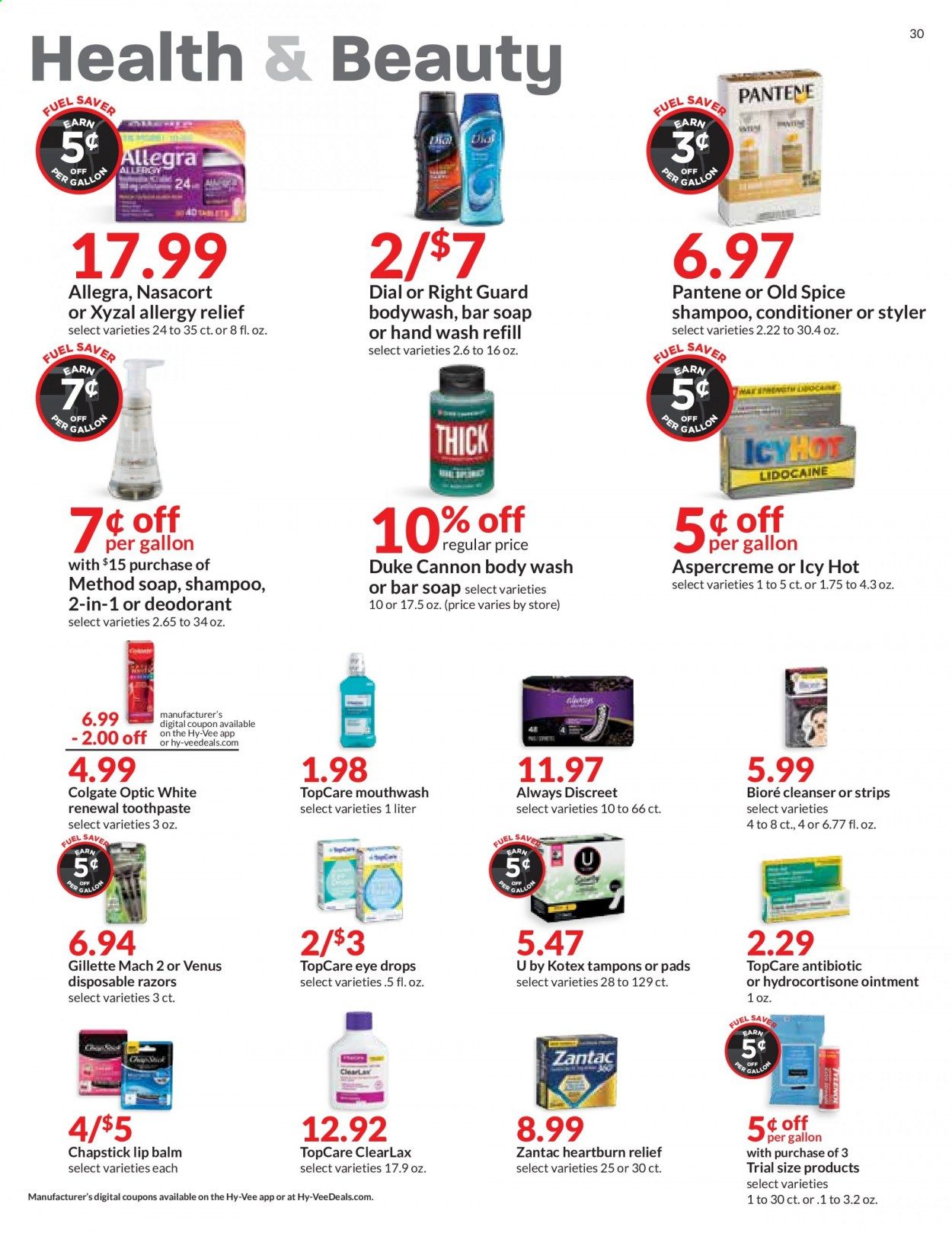 Hy-Vee Ad from july 14 to 20 2021 - Page 30