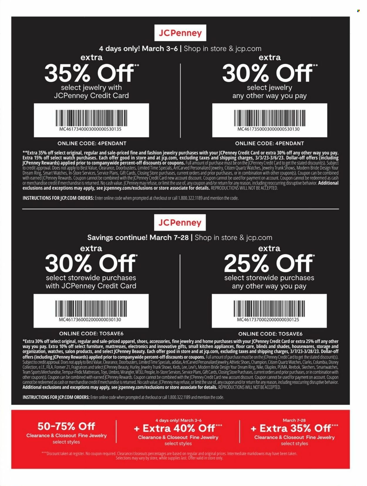 JCPenney Billion Dollar Jewelry Sale - Page 2