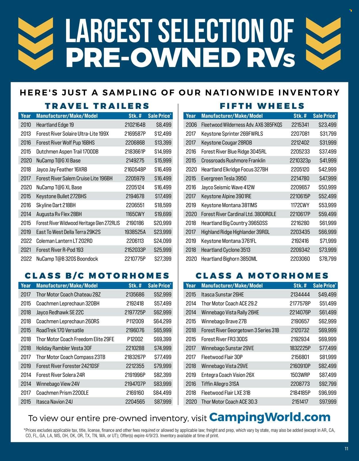 Camping World Ad - Page 11