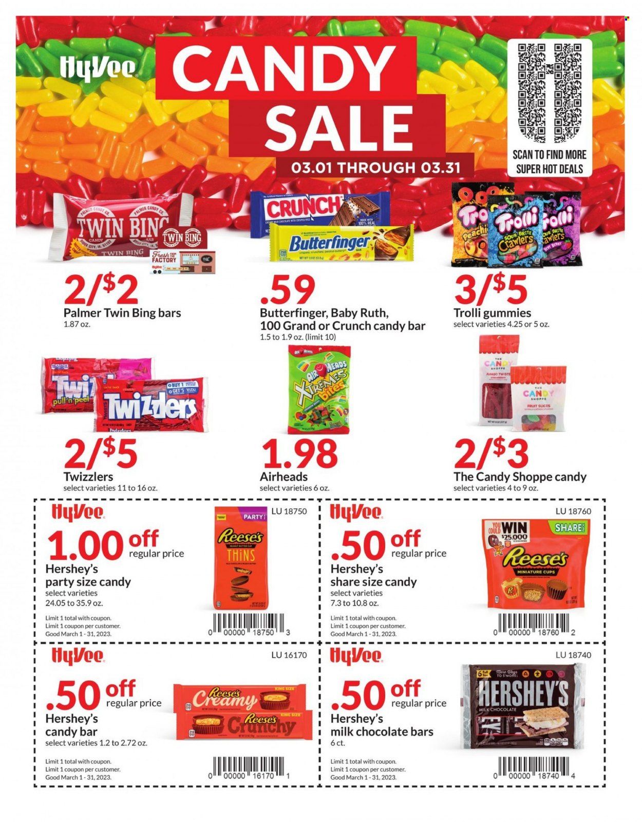 Hy-Vee Candy Sale - Page 1