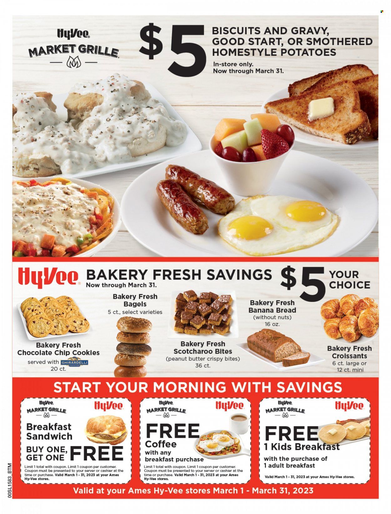 Hy-Vee Market Grille March Deals - Page 1