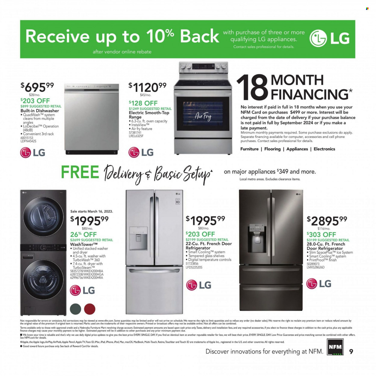Nebraska Furniture Mart Ad - Page 9