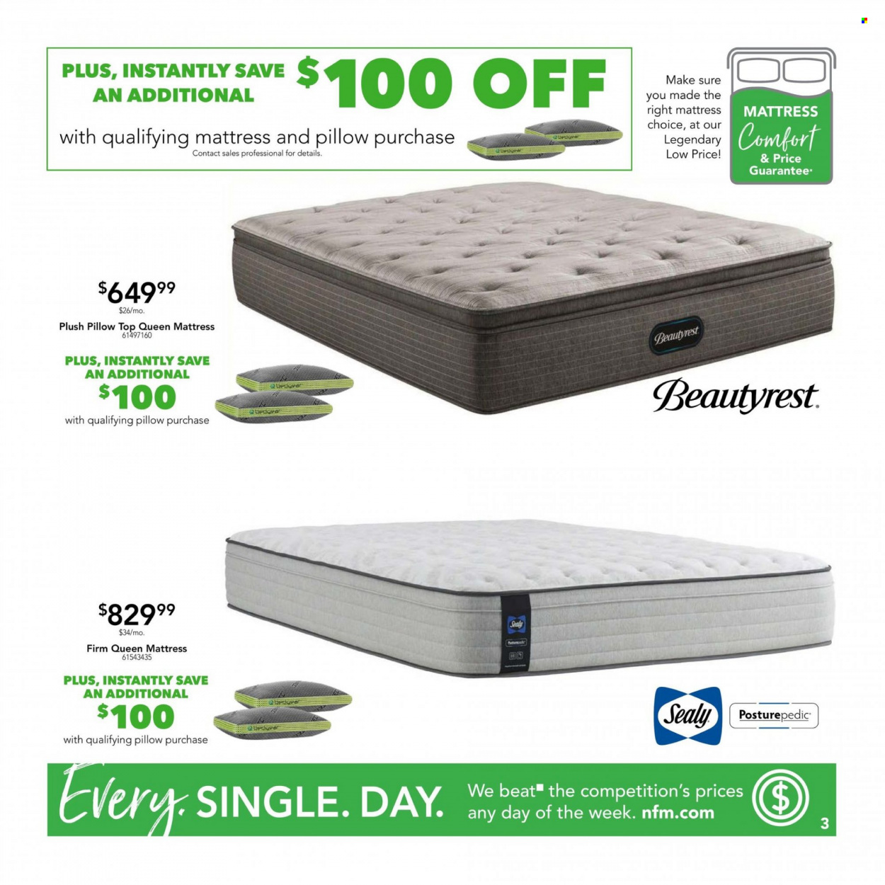Nebraska Furniture Mart Mattress Ad - Page 3