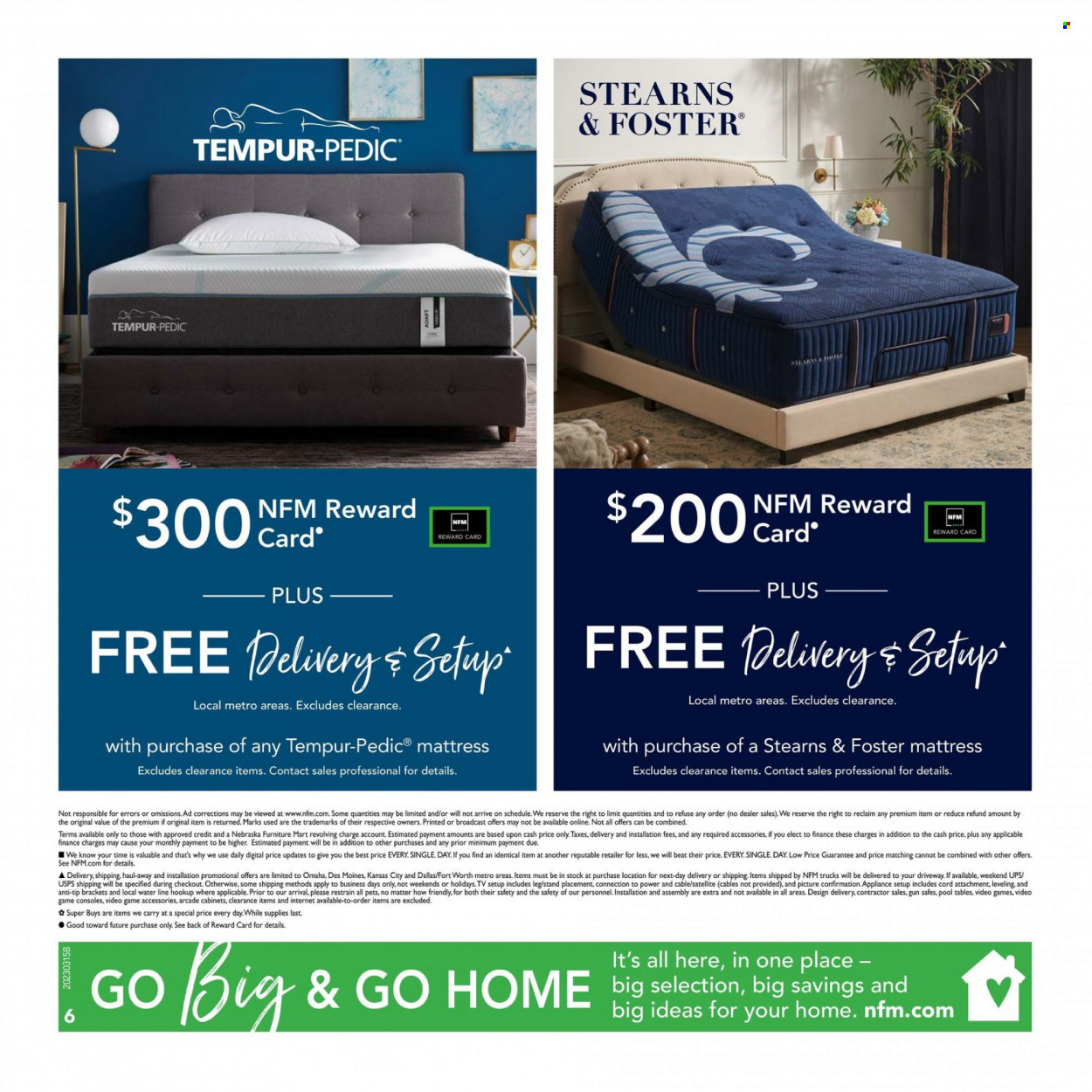 Nebraska Furniture Mart Mattress Ad - Page 6