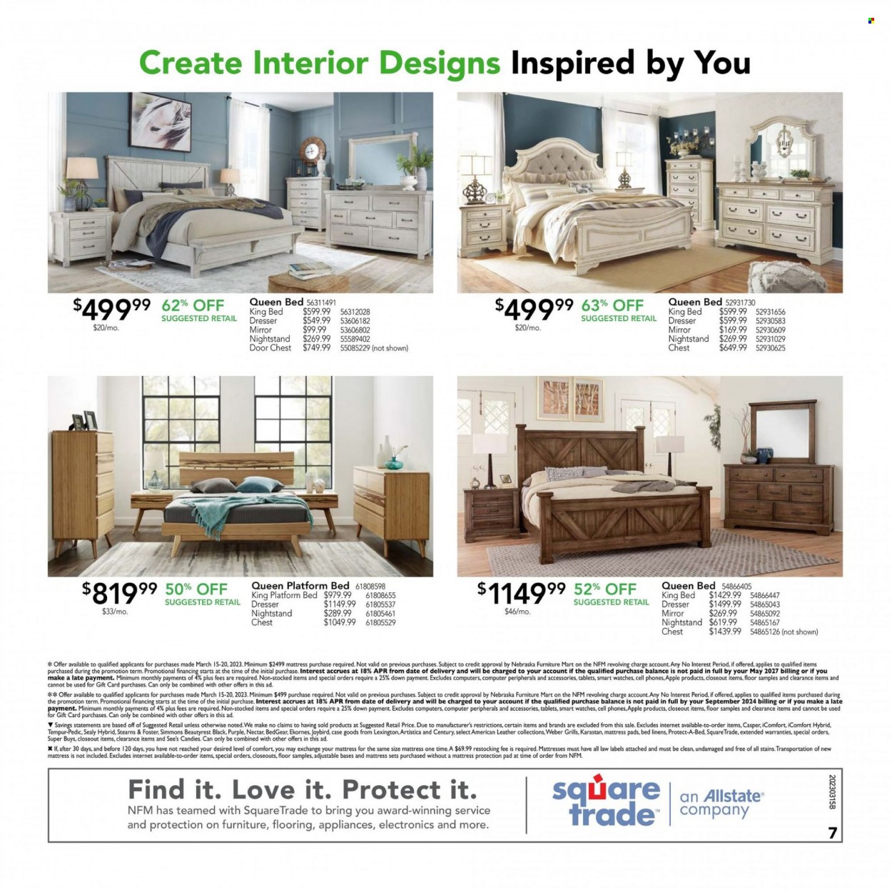Nebraska Furniture Mart Mattress Ad - Page 7