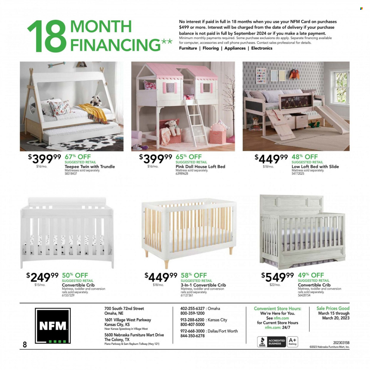 Nebraska Furniture Mart Mattress Ad - Page 8