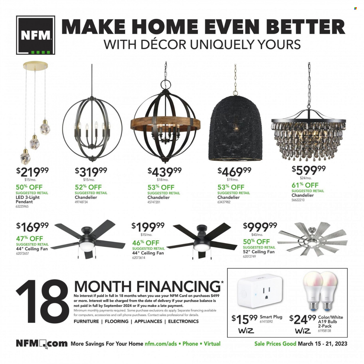 Nebraska Furniture Mart Lighting Ad - Page 1