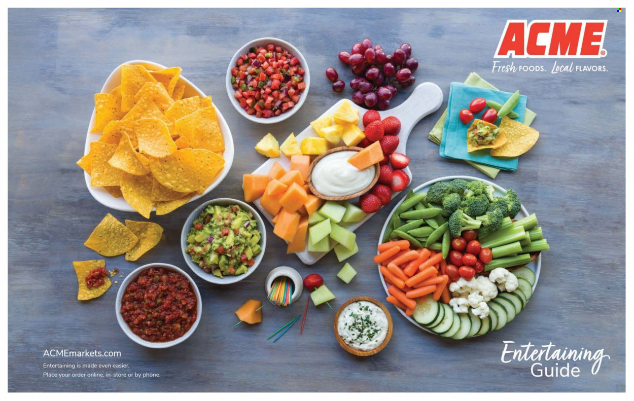 ACME Markets Entertaining Guide - Page 1