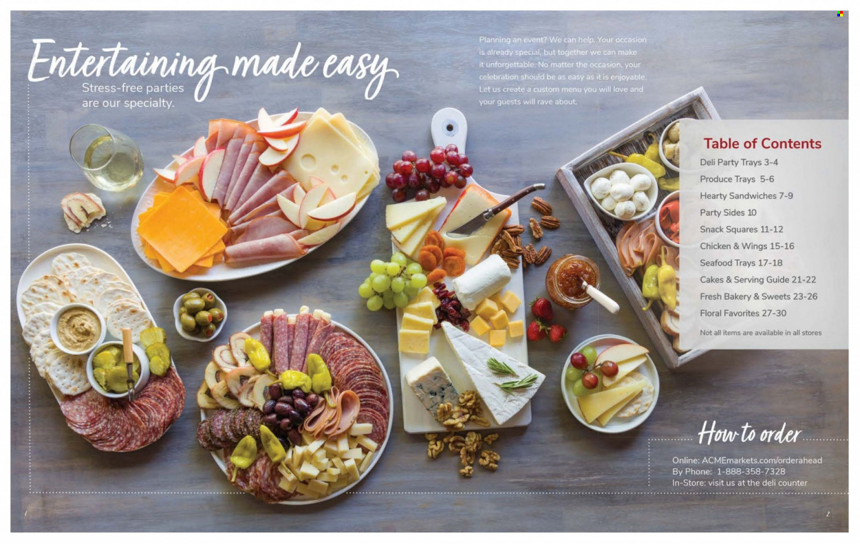 ACME Markets Entertaining Guide - Page 2