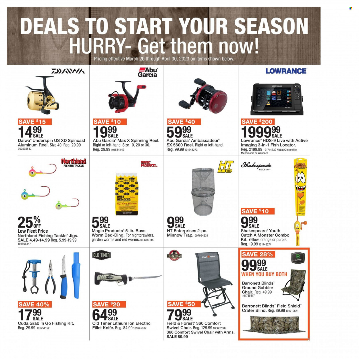 Fleet Farm Spring Fishing Catalogue 2023 - Page 3