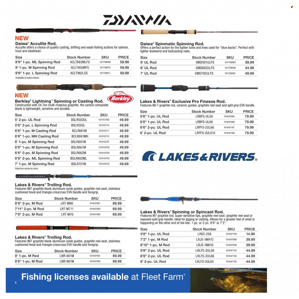 Fleet Farm Spring Fishing Catalogue 2023 - Page 6