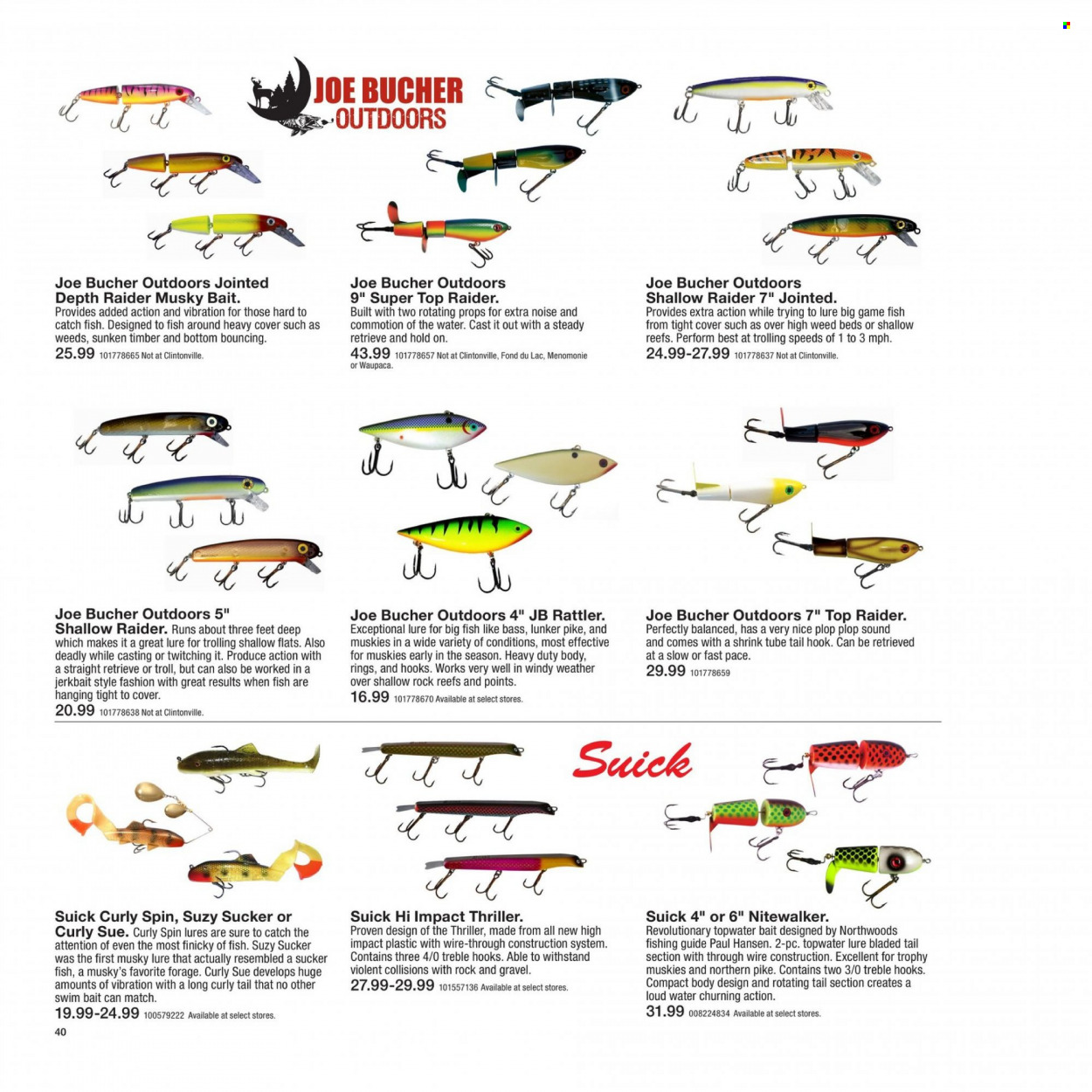 Fleet Farm Spring Fishing Catalogue 2023 - Page 58