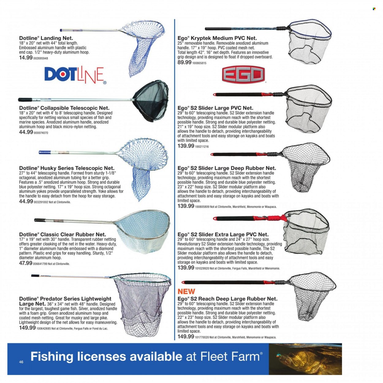 Fleet Farm Spring Fishing Catalogue 2023 - Page 64