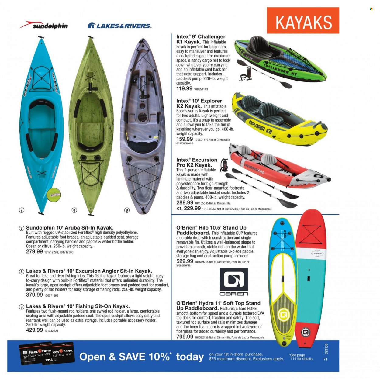 Fleet Farm Spring Fishing Catalogue 2023 - Page 89