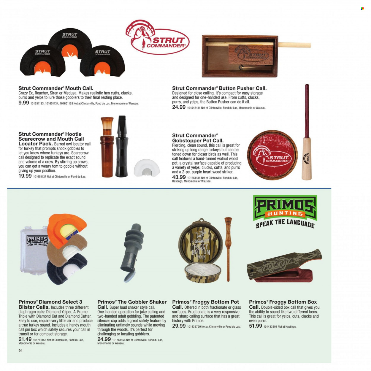 Fleet Farm Spring Fishing Catalogue 2023 - Page 112