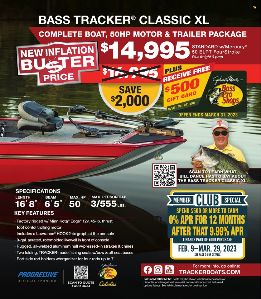 Cabela's + Bass Pro Shops - Bass Fishing Specialist Catalog 2023 - Page 7