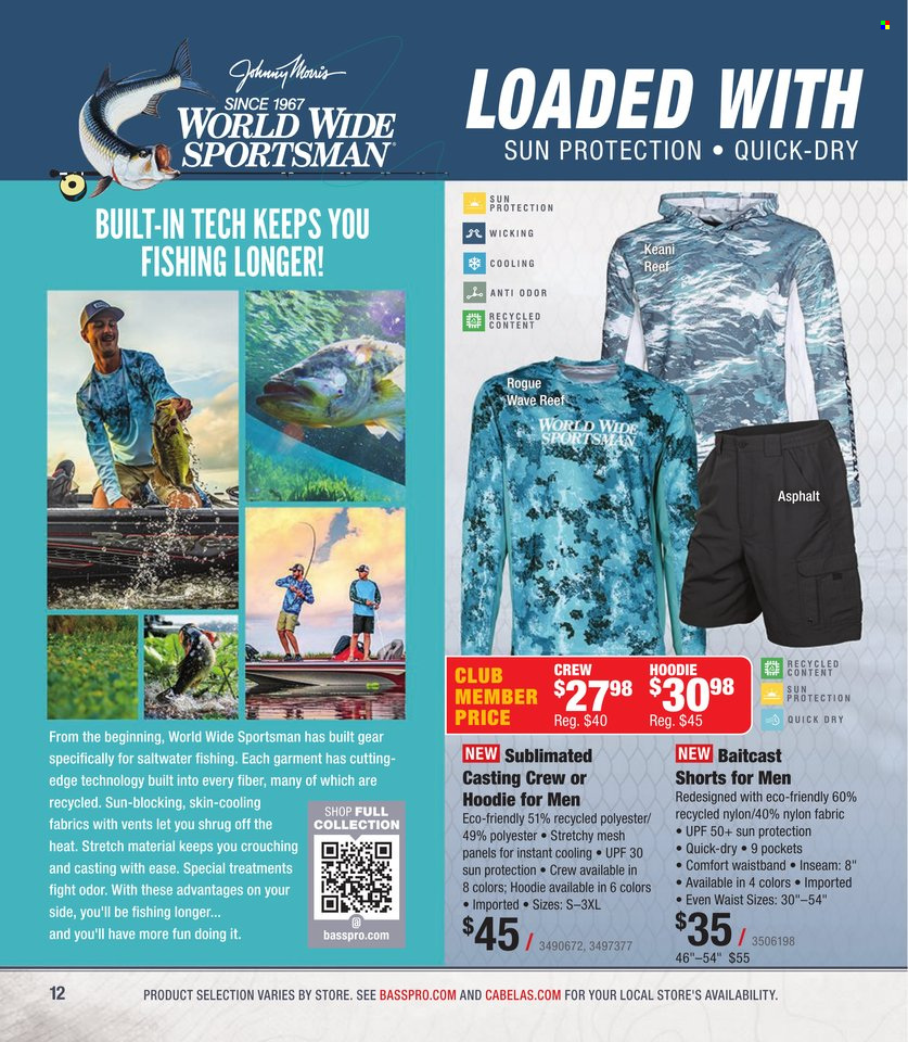 Cabela's + Bass Pro Shops - Bass Fishing Specialist Catalog 2023 - Page 12