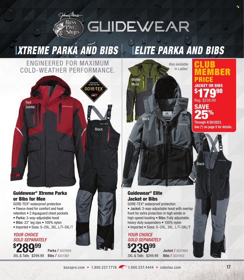 Cabela's + Bass Pro Shops - Bass Fishing Specialist Catalog 2023 - Page 17