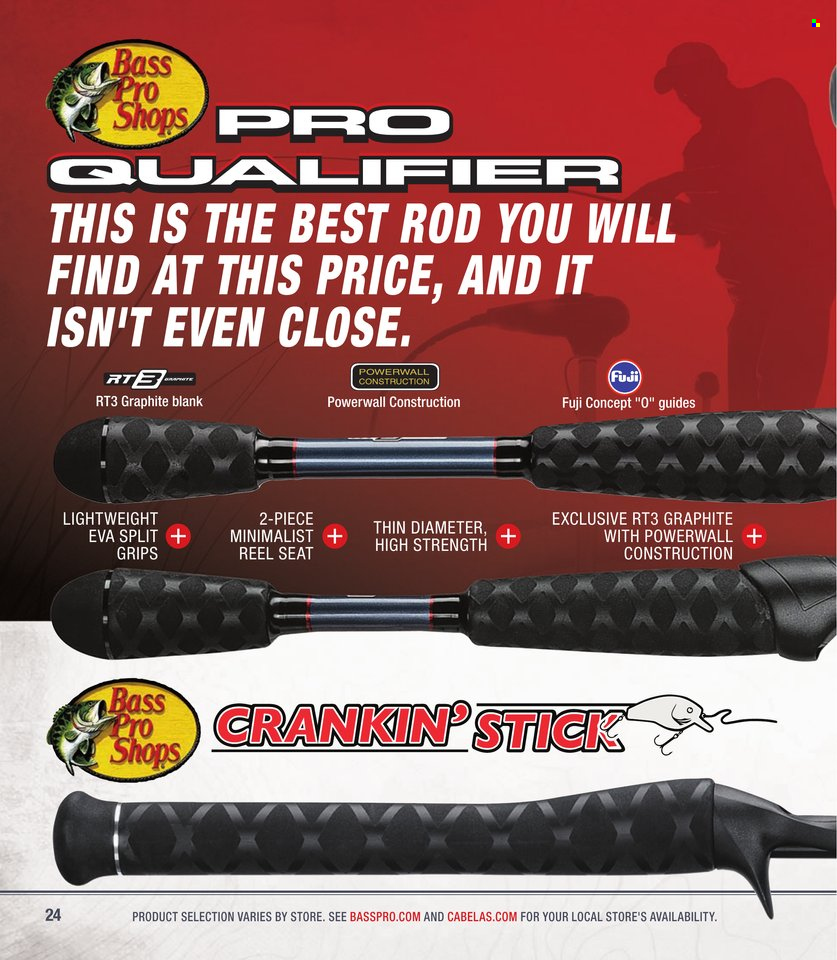 Cabela's + Bass Pro Shops - Bass Fishing Specialist Catalog 2023 - Page 24