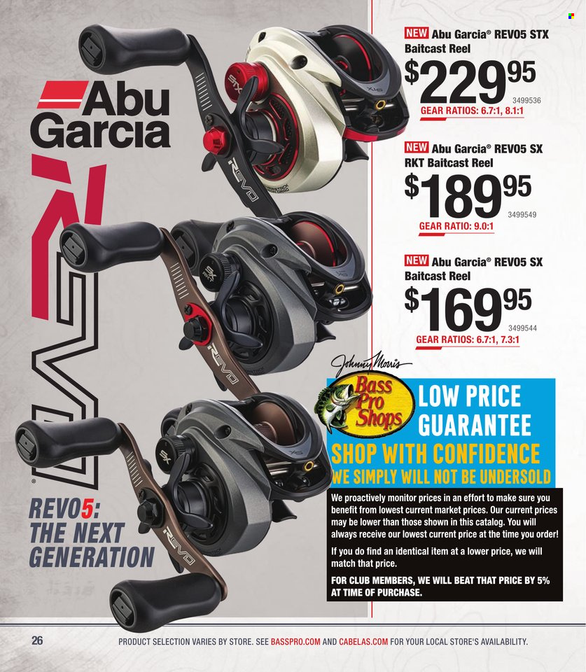 Cabela's + Bass Pro Shops - Bass Fishing Specialist Catalog 2023 - Page 26