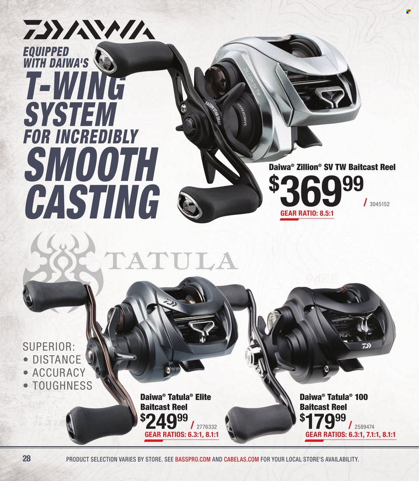 Cabela's + Bass Pro Shops - Bass Fishing Specialist Catalog 2023 - Page 28