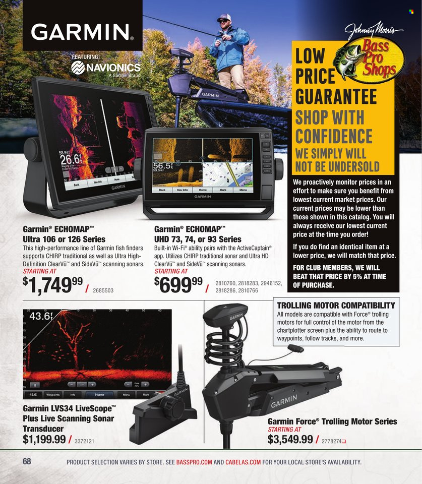 Cabela's + Bass Pro Shops - Bass Fishing Specialist Catalog 2023 - Page 68