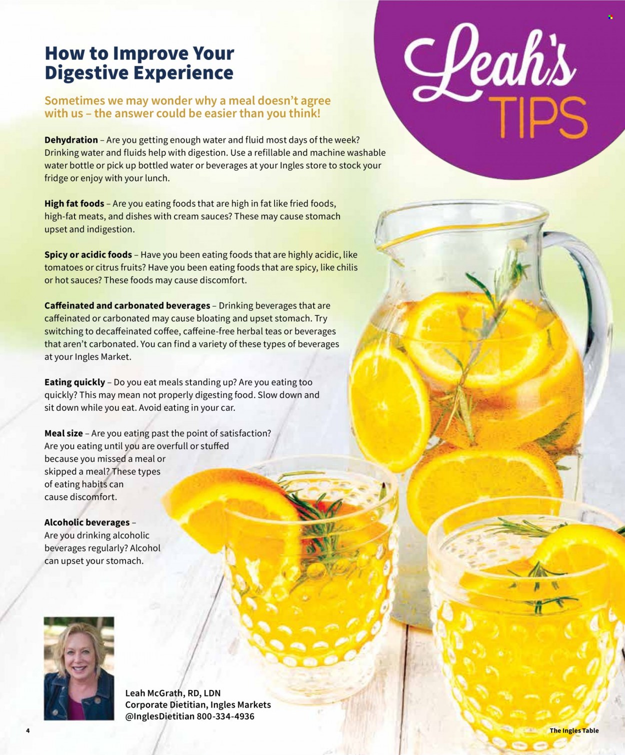 The Ingles Table Magazine - Summer 2023 - Page 4