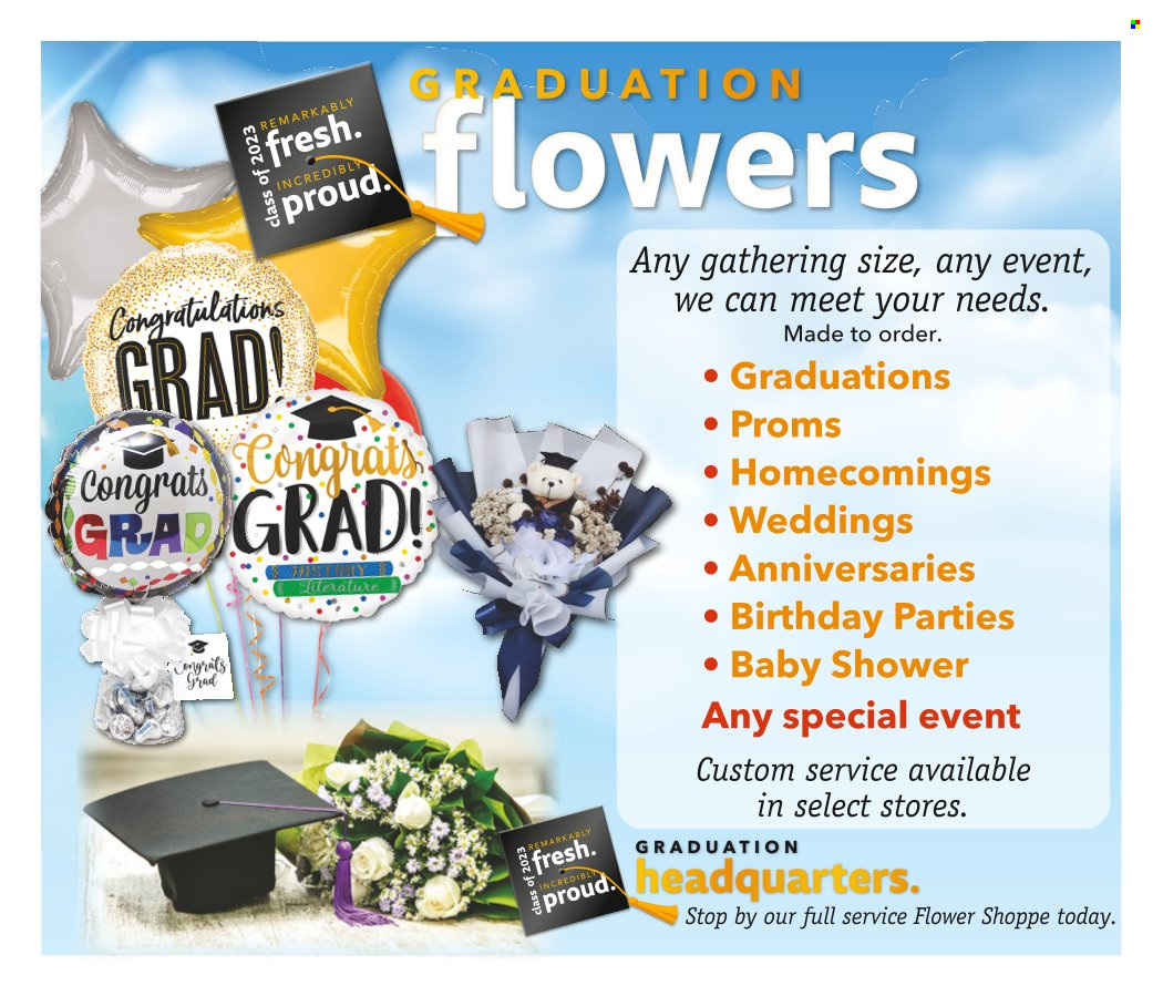 Cash Wise Graduation Deli, Bakery and Floral Offers - Page 2
