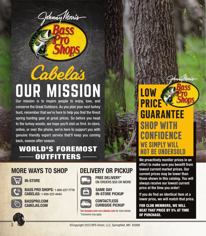 Cabela's + Bass Pro Shops Turkey Hunting Specialist 2023 - Page 2