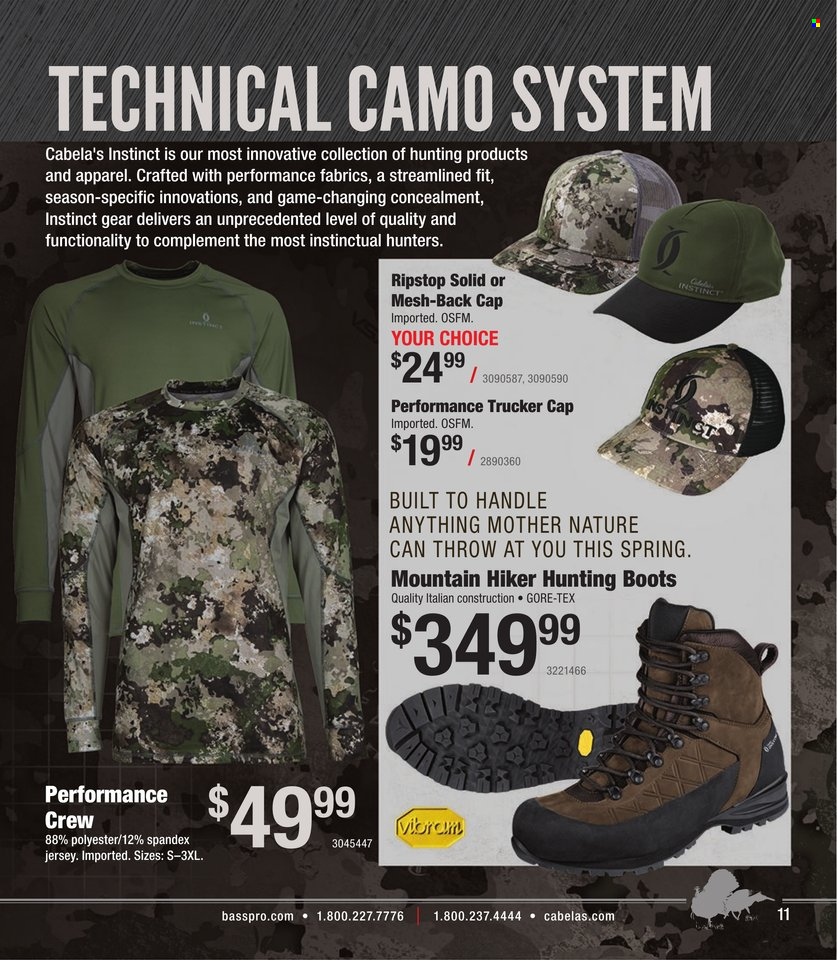 Cabela's + Bass Pro Shops Turkey Hunting Specialist 2023 - Page 11