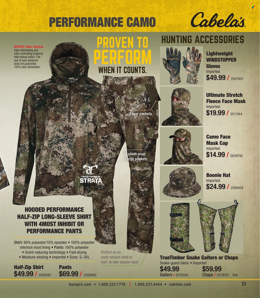 Cabela's + Bass Pro Shops Turkey Hunting Specialist 2023 - Page 13