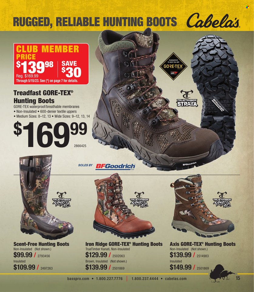 Cabela's + Bass Pro Shops Turkey Hunting Specialist 2023 - Page 15