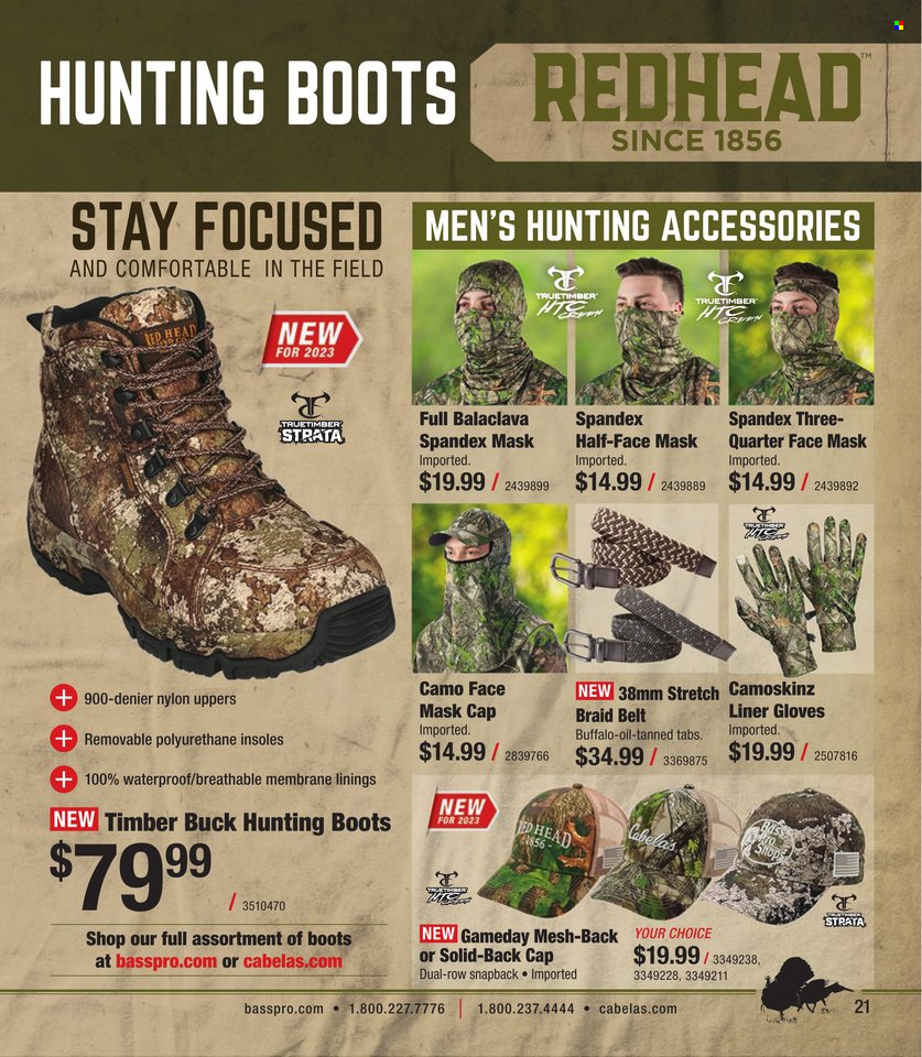 Cabela's + Bass Pro Shops Turkey Hunting Specialist 2023 - Page 21