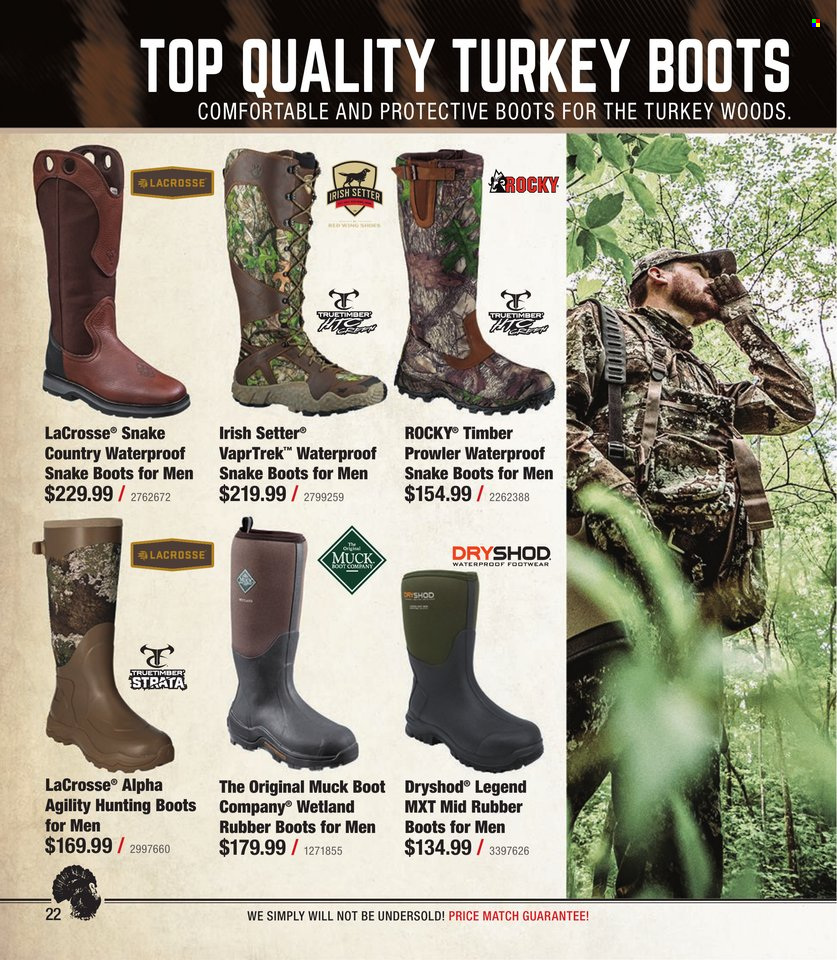 Cabela's + Bass Pro Shops Turkey Hunting Specialist 2023 - Page 22
