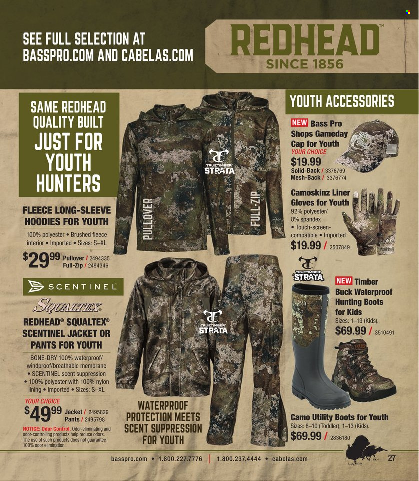 Cabela's + Bass Pro Shops Turkey Hunting Specialist 2023 - Page 27