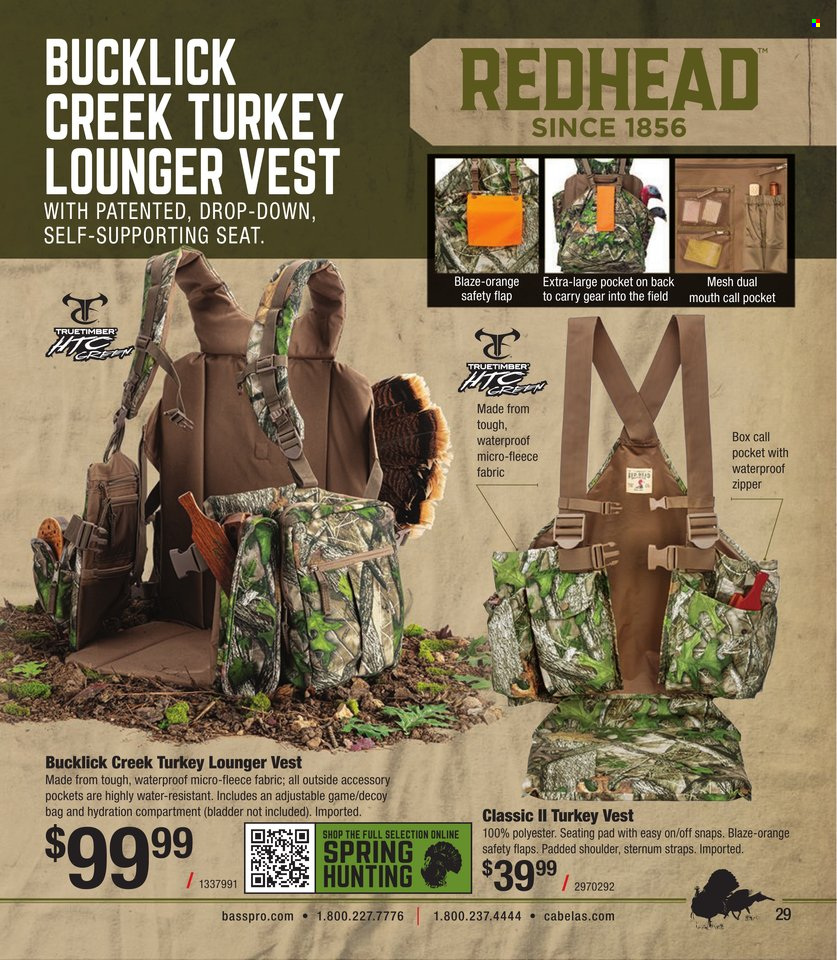 Cabela's + Bass Pro Shops Turkey Hunting Specialist 2023 - Page 29