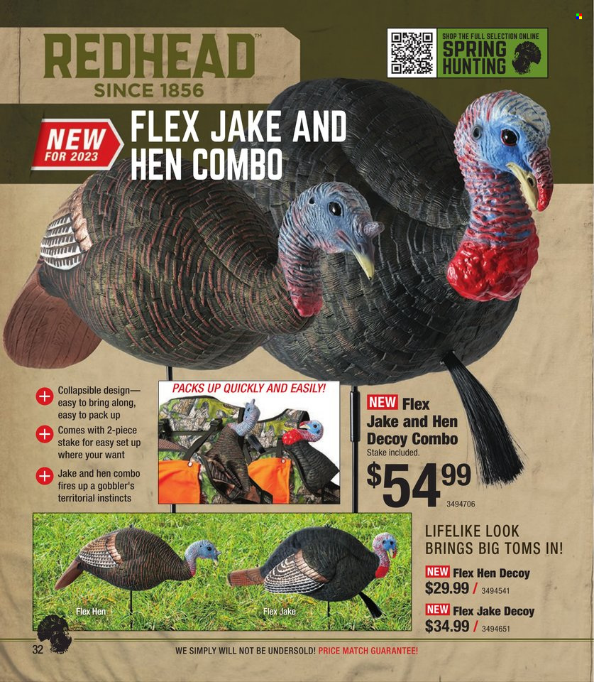 Cabela's + Bass Pro Shops Turkey Hunting Specialist 2023 - Page 32