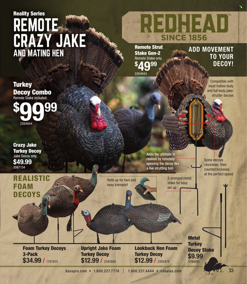 Cabela's + Bass Pro Shops Turkey Hunting Specialist 2023 - Page 33
