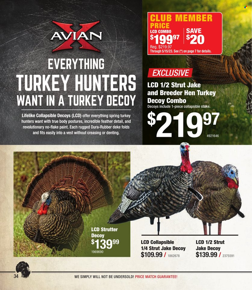 Cabela's + Bass Pro Shops Turkey Hunting Specialist 2023 - Page 34