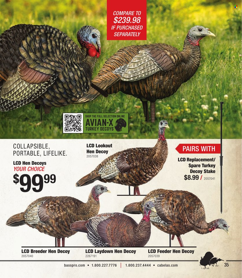 Cabela's + Bass Pro Shops Turkey Hunting Specialist 2023 - Page 35