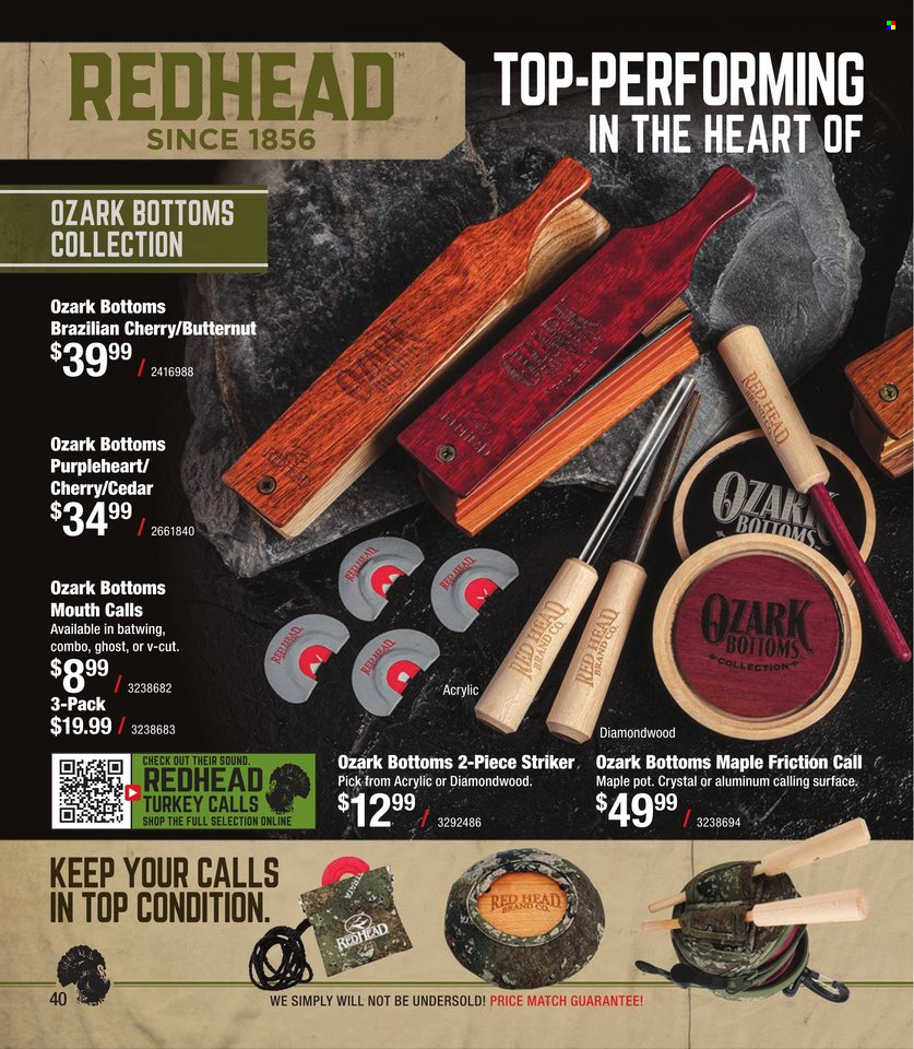 Cabela's + Bass Pro Shops Turkey Hunting Specialist 2023 - Page 40